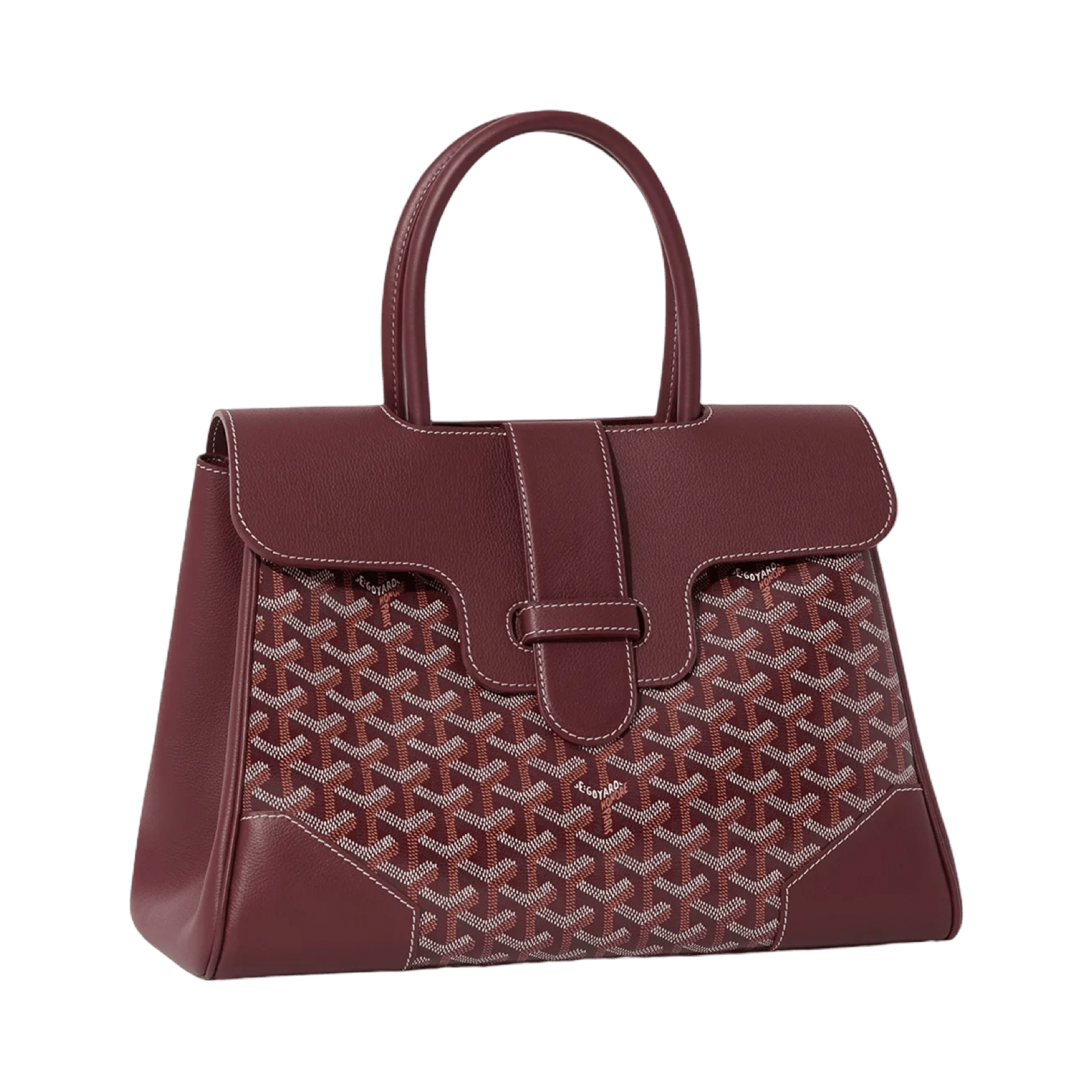 Goyard Saigon Tote Bag Burgundy