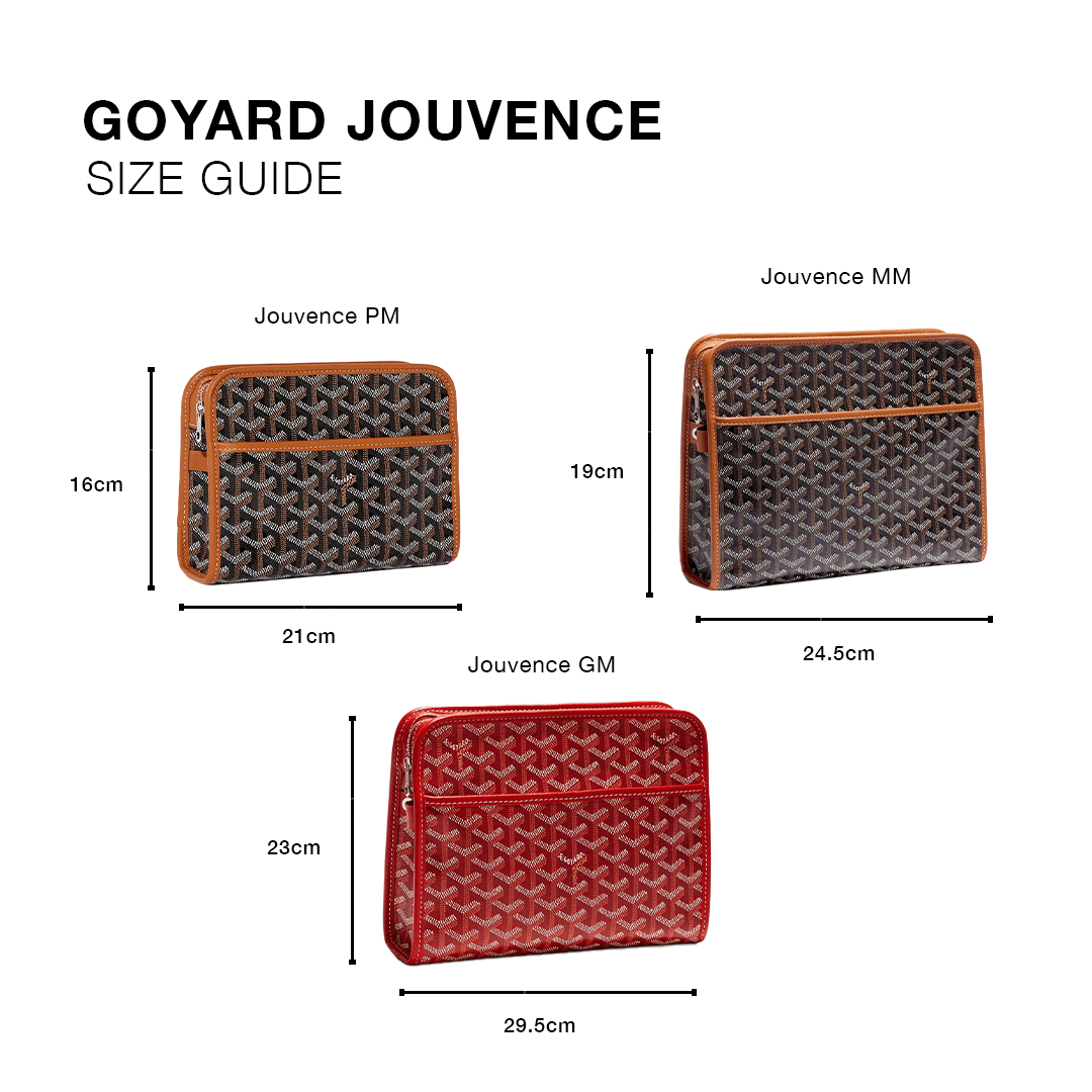 Goyard Jouvence MM White Washbag
