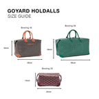 Goyard Bowling 55 Green Bag