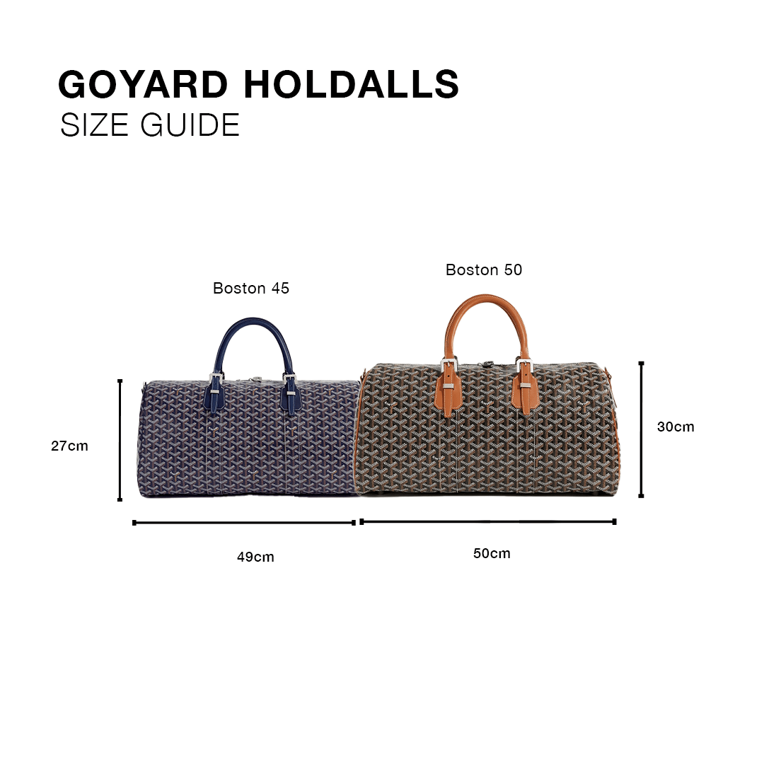 Goyard Boston 45 Bag Black