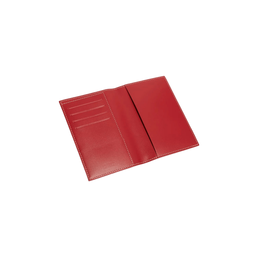 Goyard Grenelle Passport Cover Red