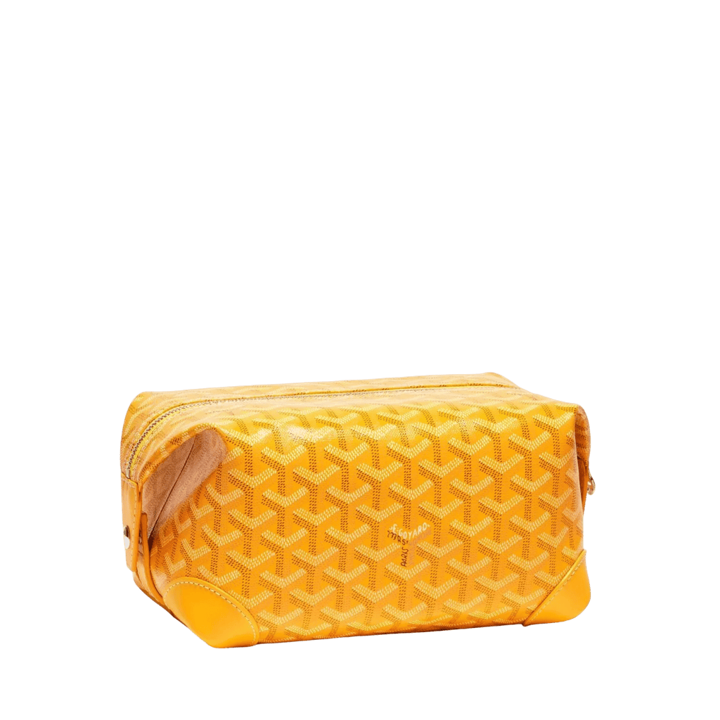 Goyard Bowling 25 Toiletry Bag Yellow