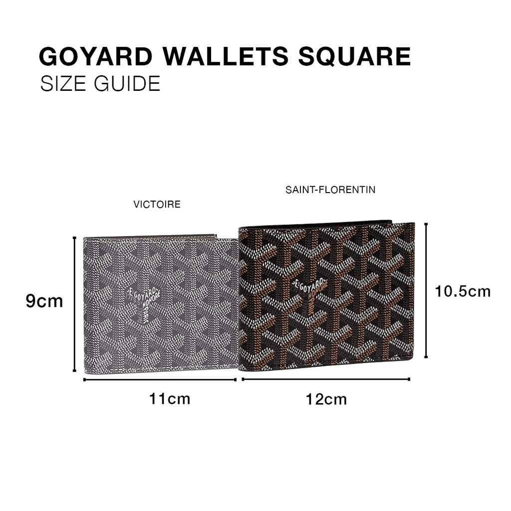 Goyard Victoire White Wallet