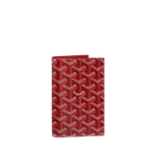 Goyard Grenelle Passport Cover Red