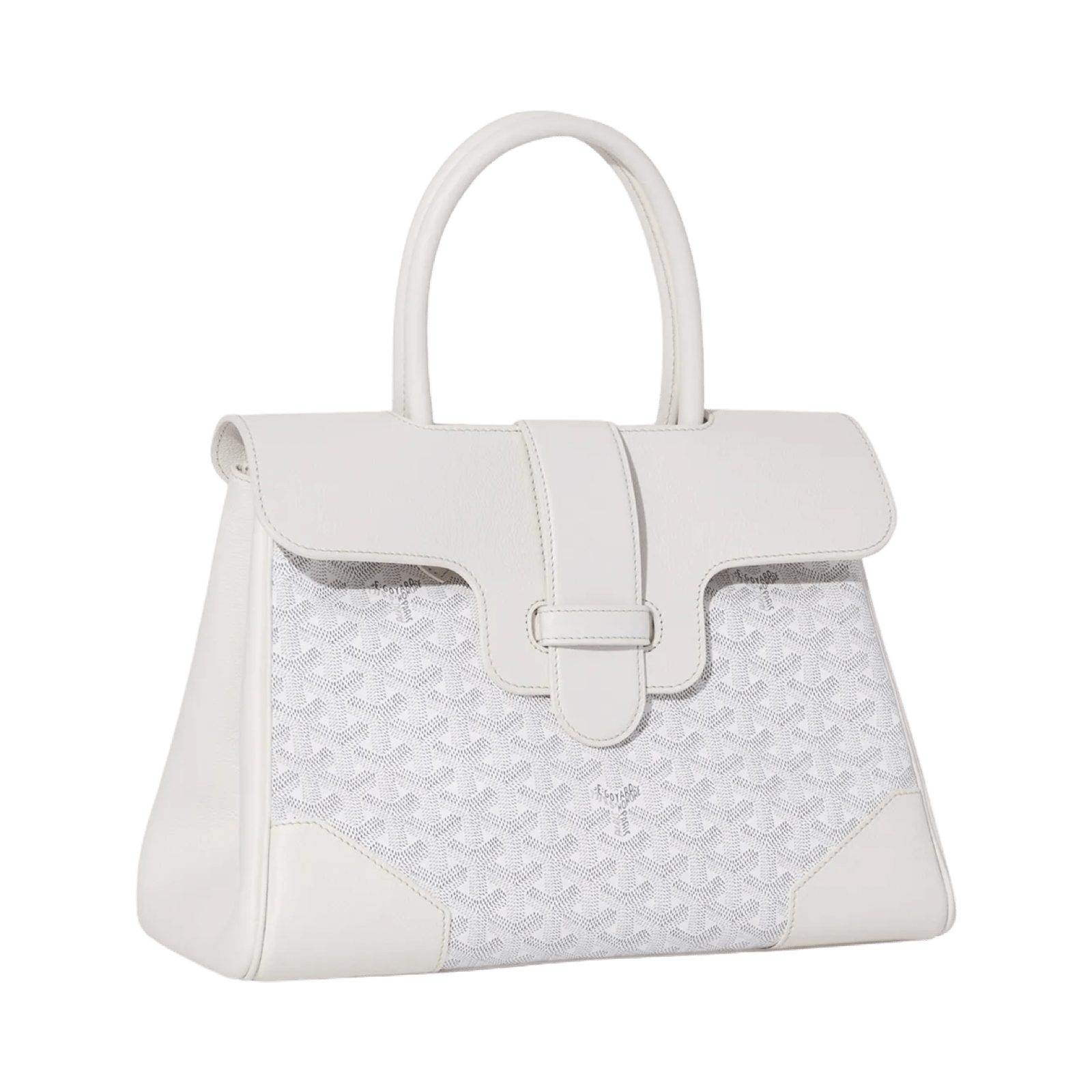 Goyard Saigon Tote Bag White