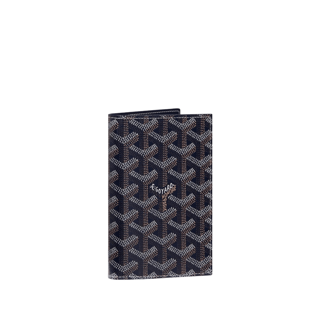 Goyard Grenelle Passport Cover Navy