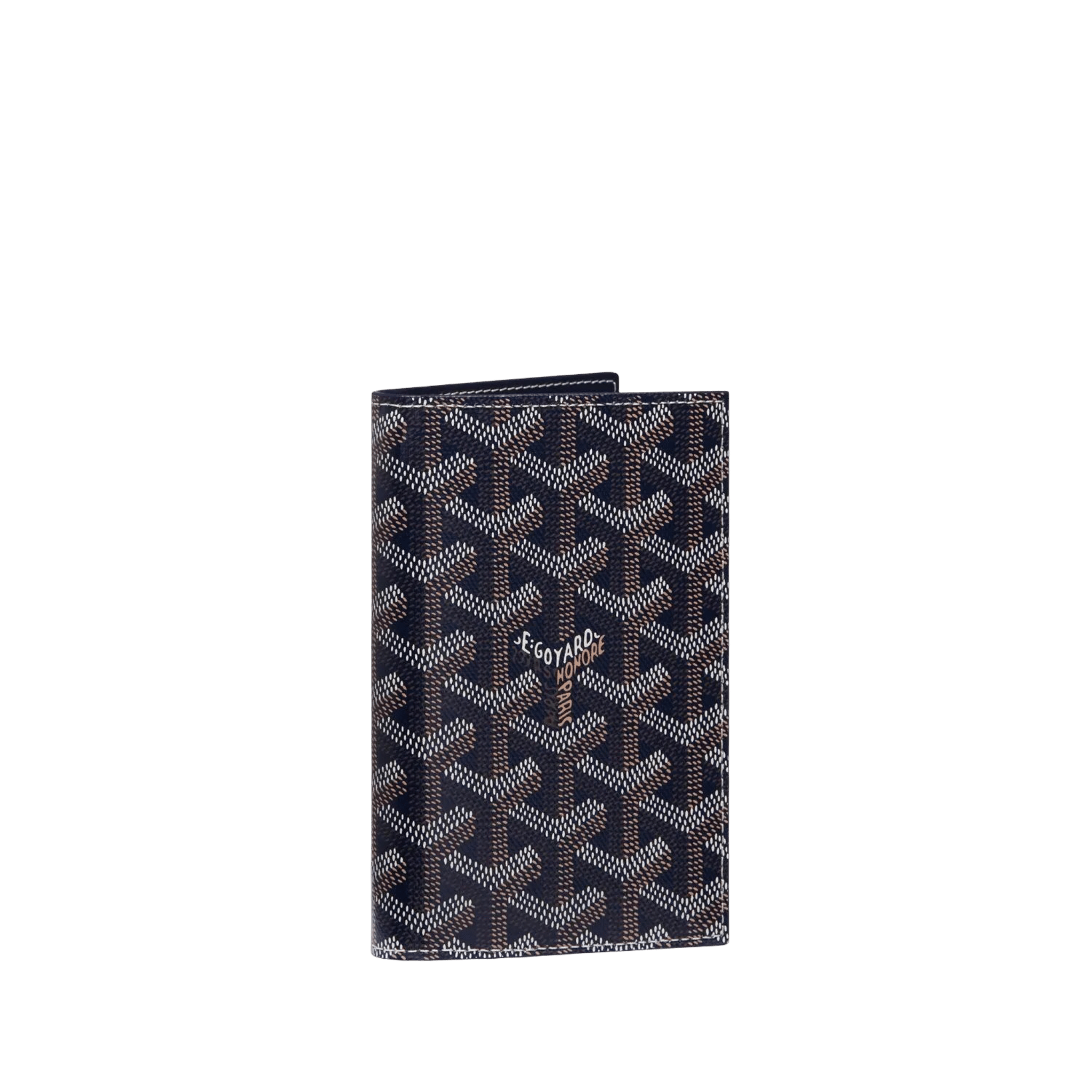 Goyard Grenelle Passport Cover Navy