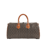 Goyard Boston 45 Bag Black Tan