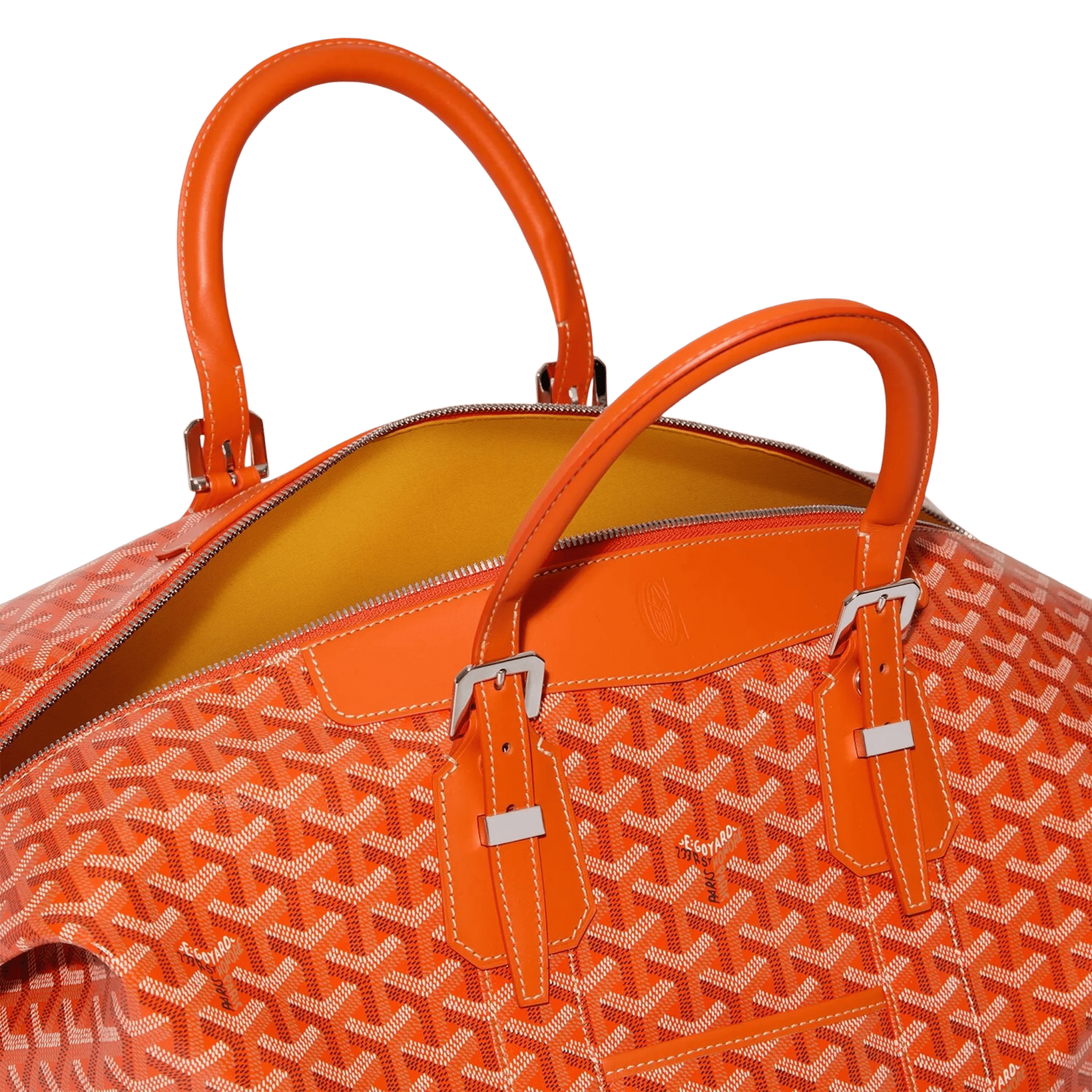 Goyard Bowling 45 Bag Orange