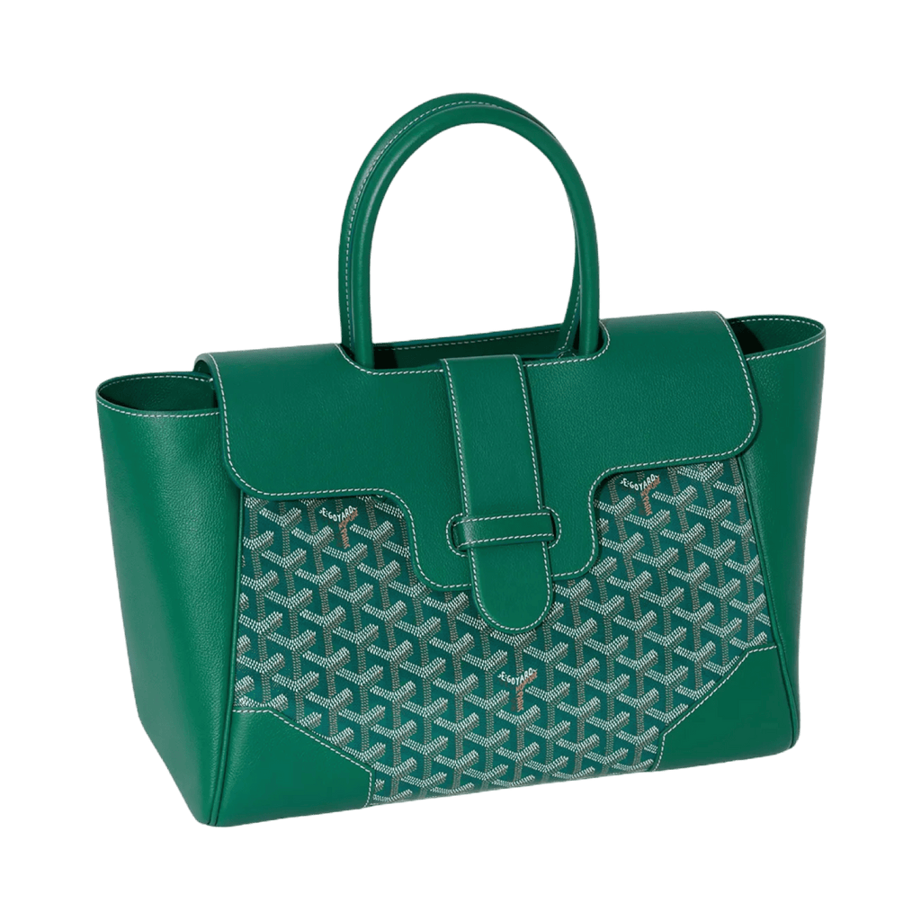 Goyard Saigon Tote Bag Green