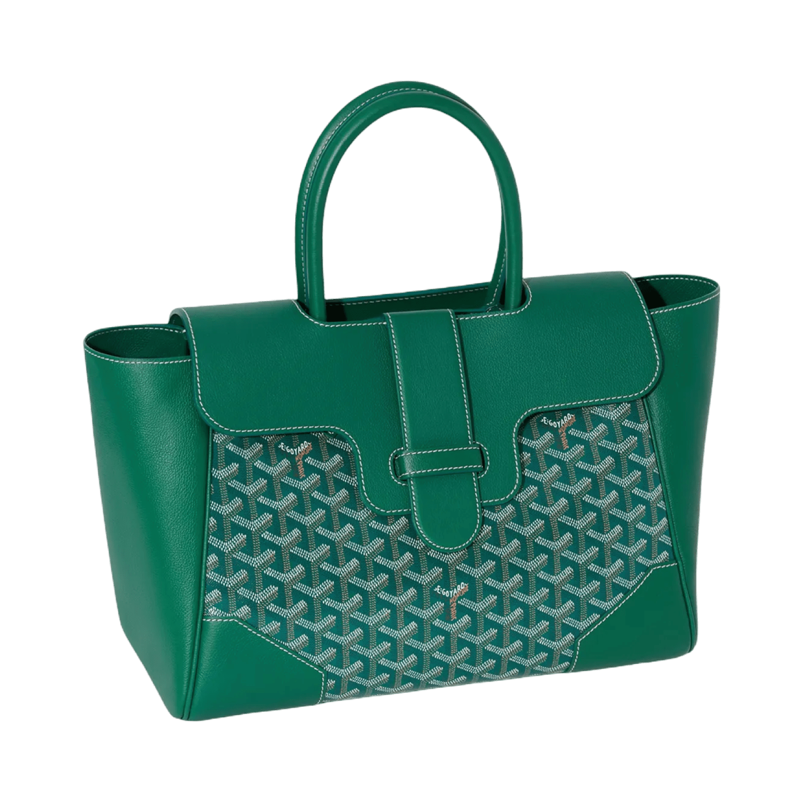 Goyard Saigon Tote Bag Green