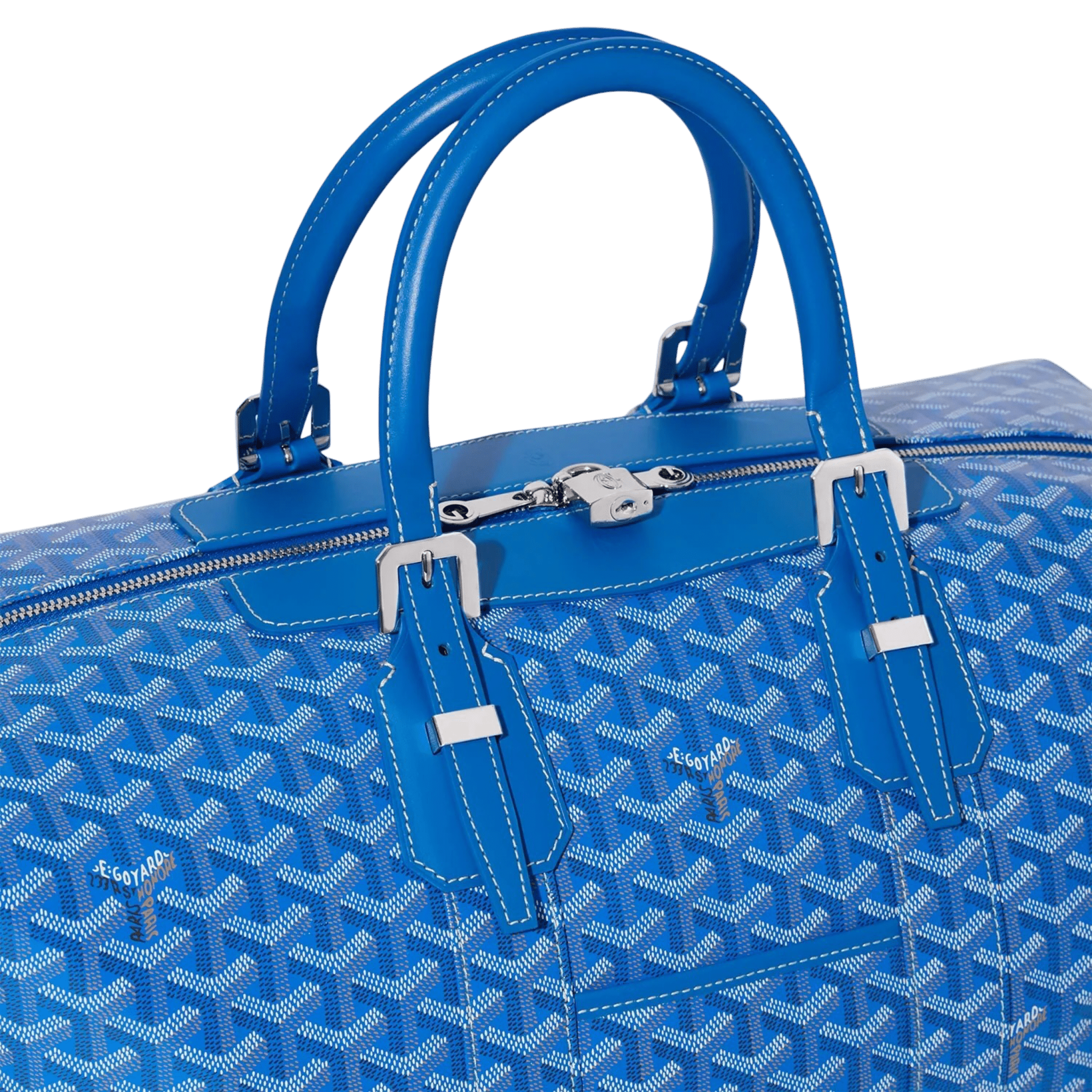 Goyard Bowling 45 Bag Blue