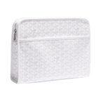 Goyard Jouvence GM Toiletry Bag White