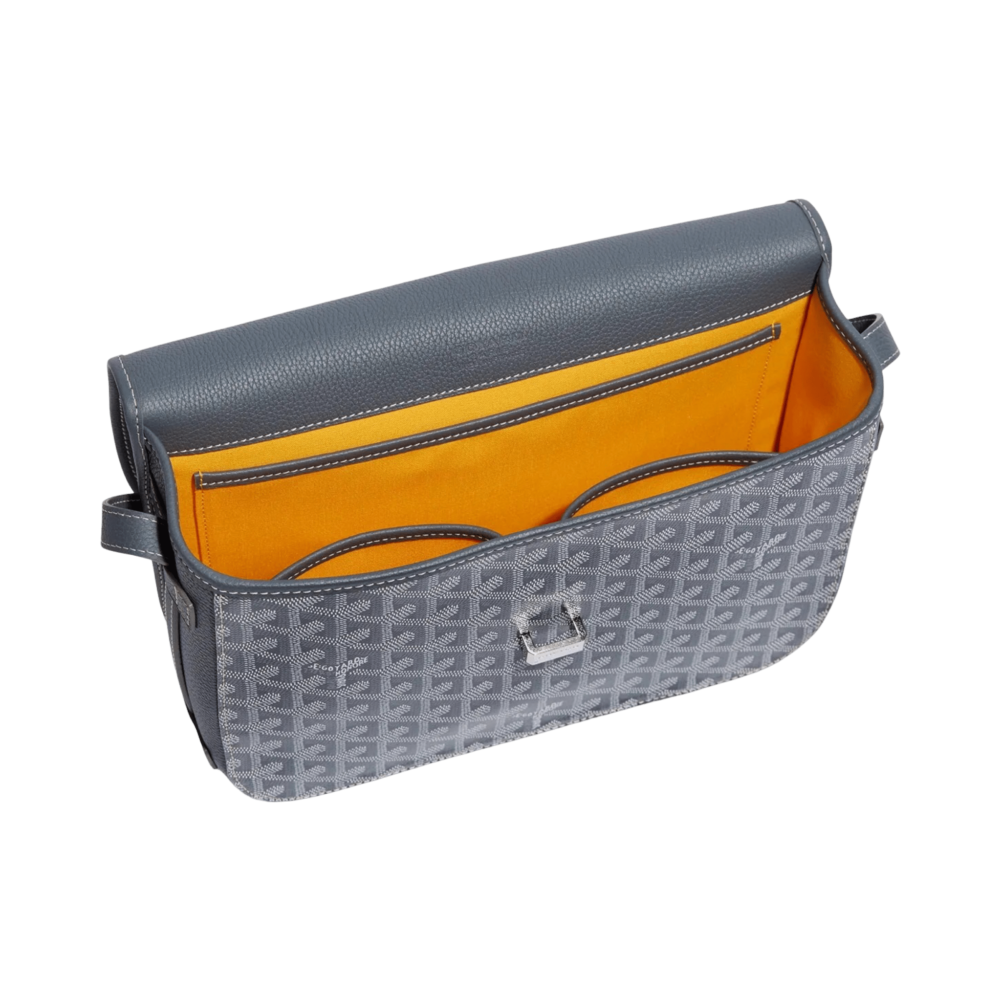 Goyard Goyardine Belvedere II Grey MM Messenger Bag