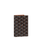 Goyard Grenelle Passport Cover Black Tan