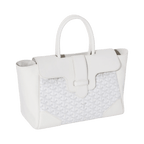 Goyard Saigon Tote Bag White