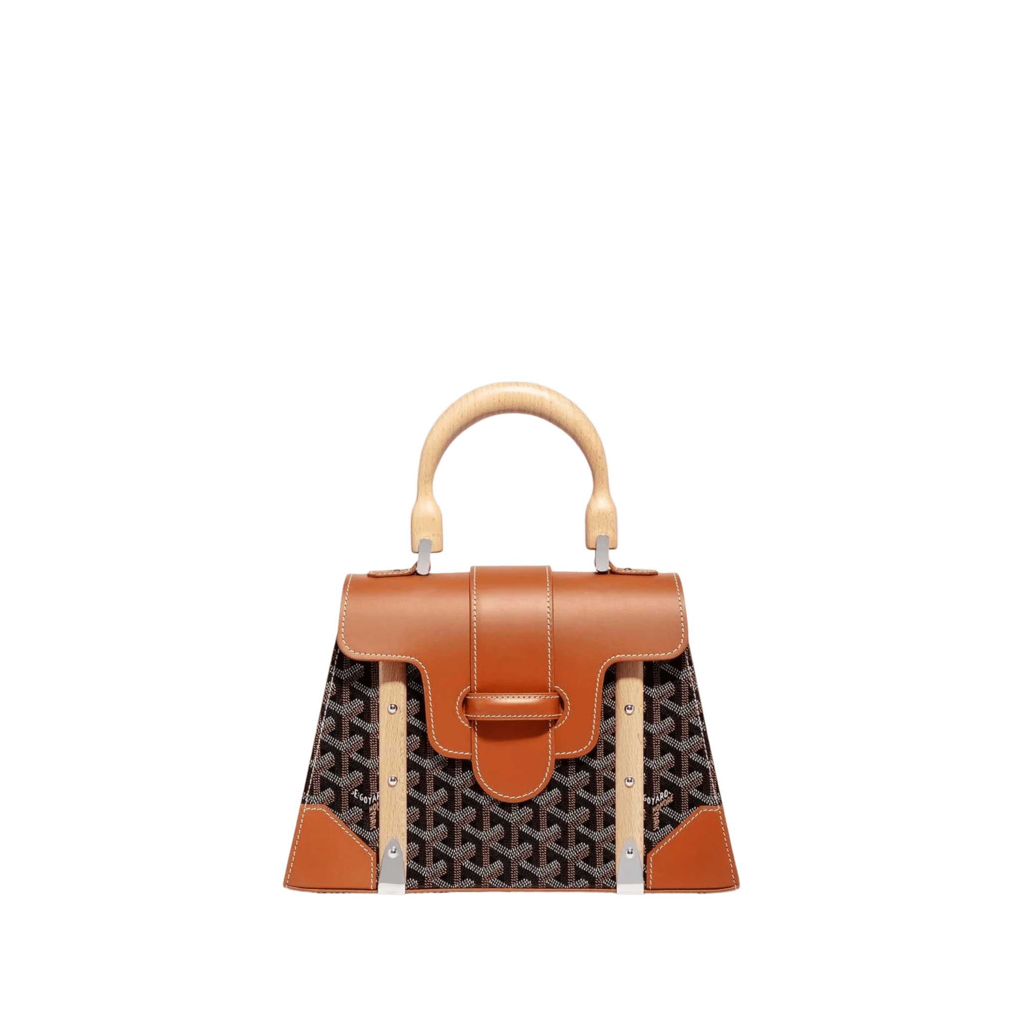 Goyard Saigon PM Bag Black Tan