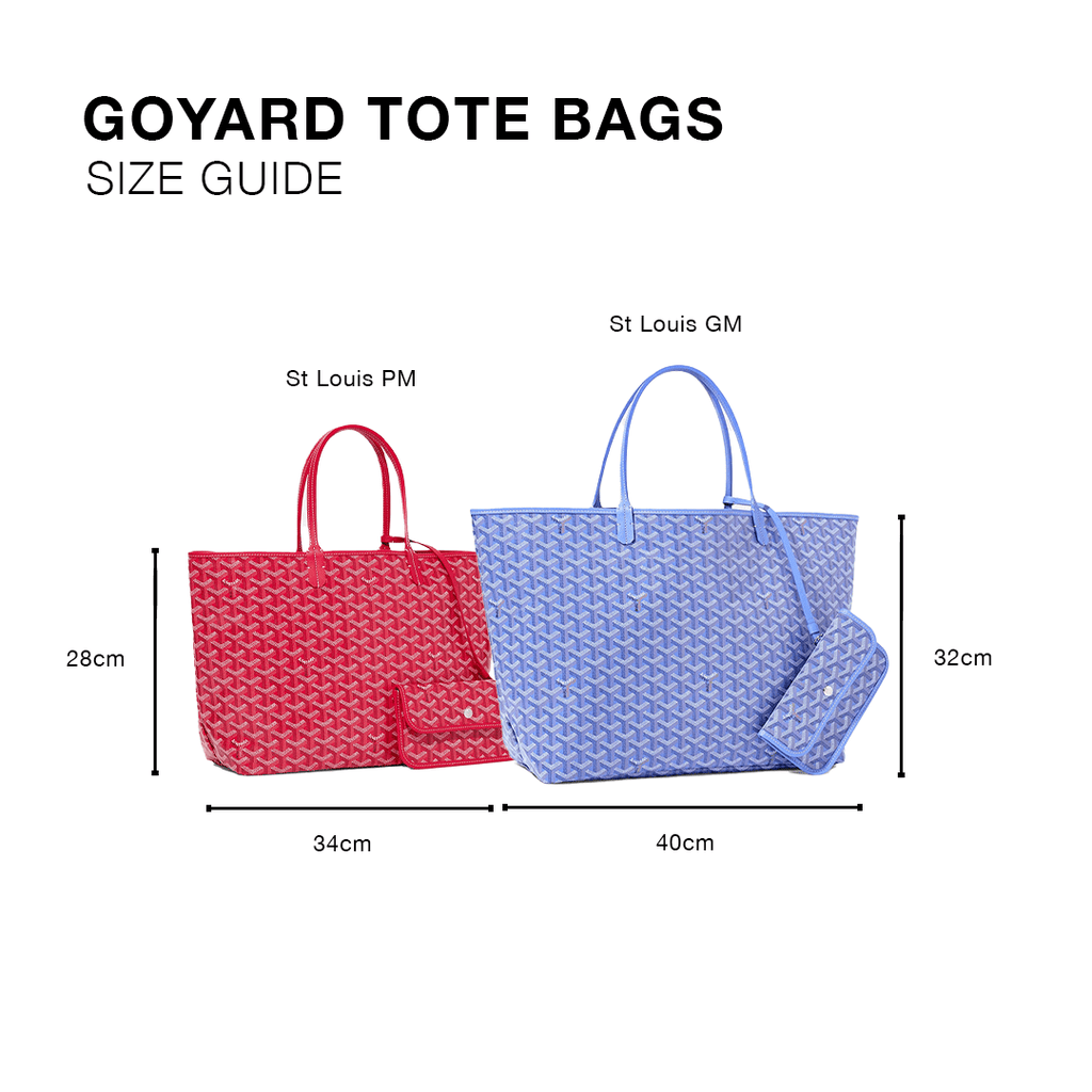 Goyard Saint Louis GM Tote Bag Grey