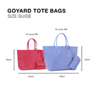 Goyard Saint Louis GM Tote Bag White