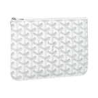 Goyard Senat PM Pouch White