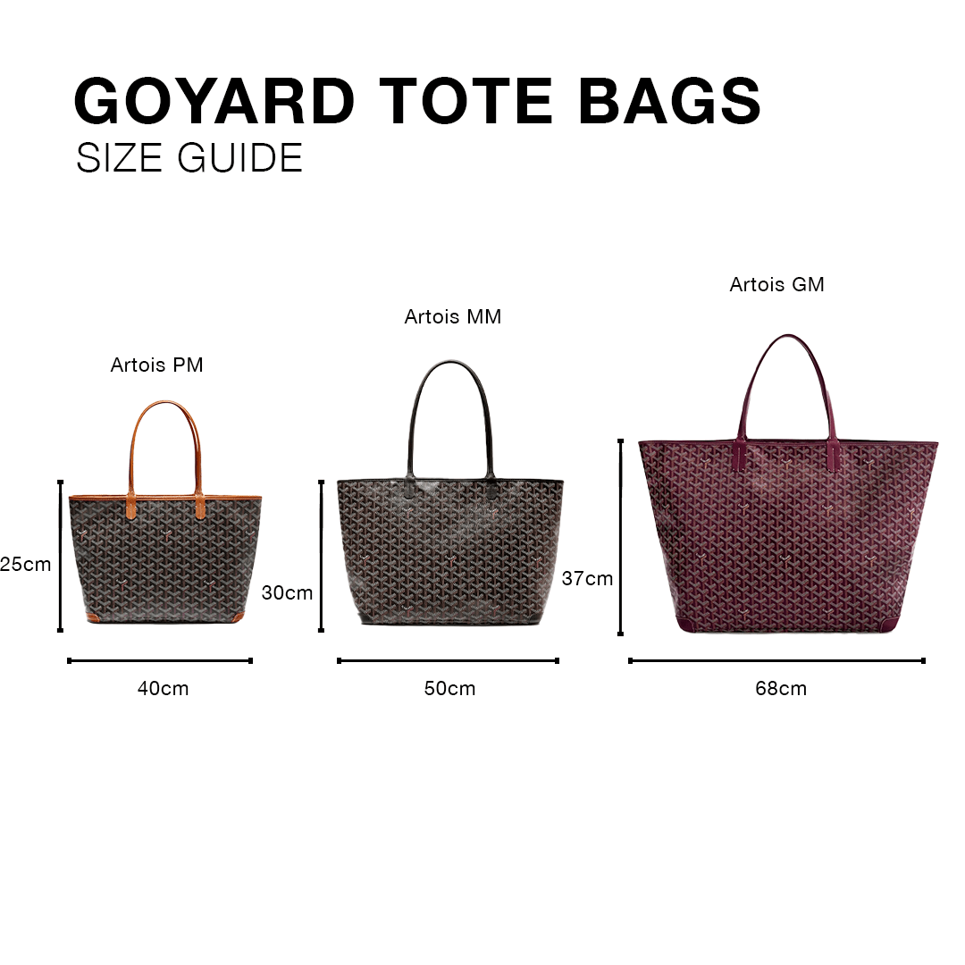 Goyard Artois GM Bag Black Tan