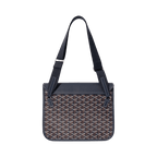 Goyard Coursier Messenger Bag Navy Blue