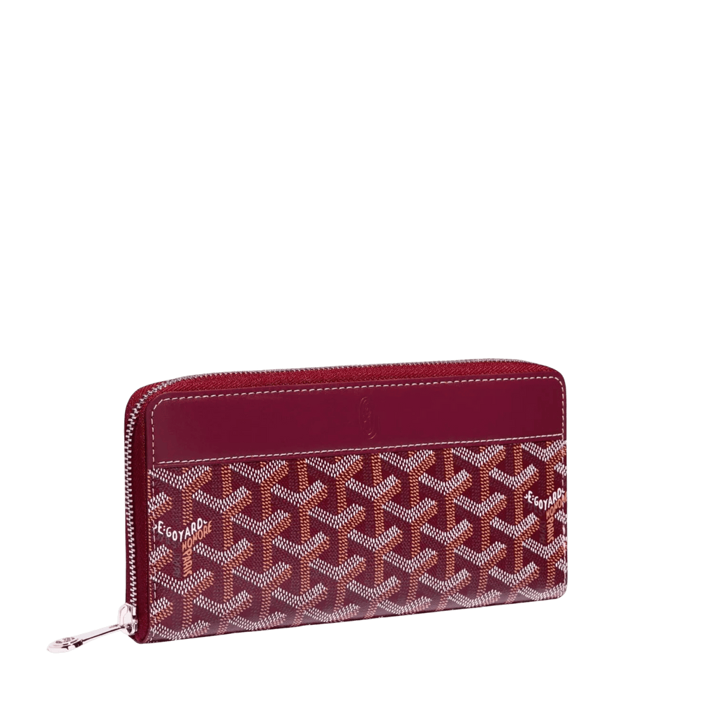 Goyard Matignon GM Wallet Burgundy