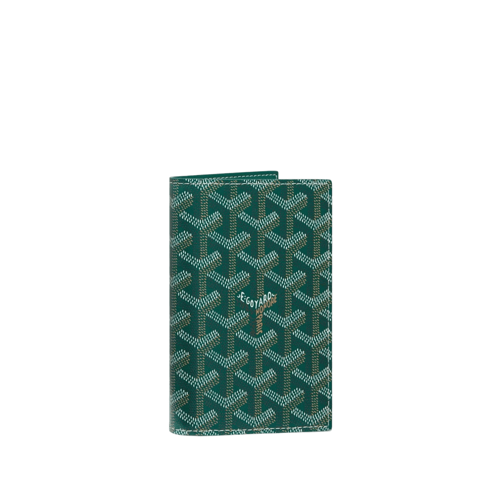 Goyard Grenelle Passport Cover Green