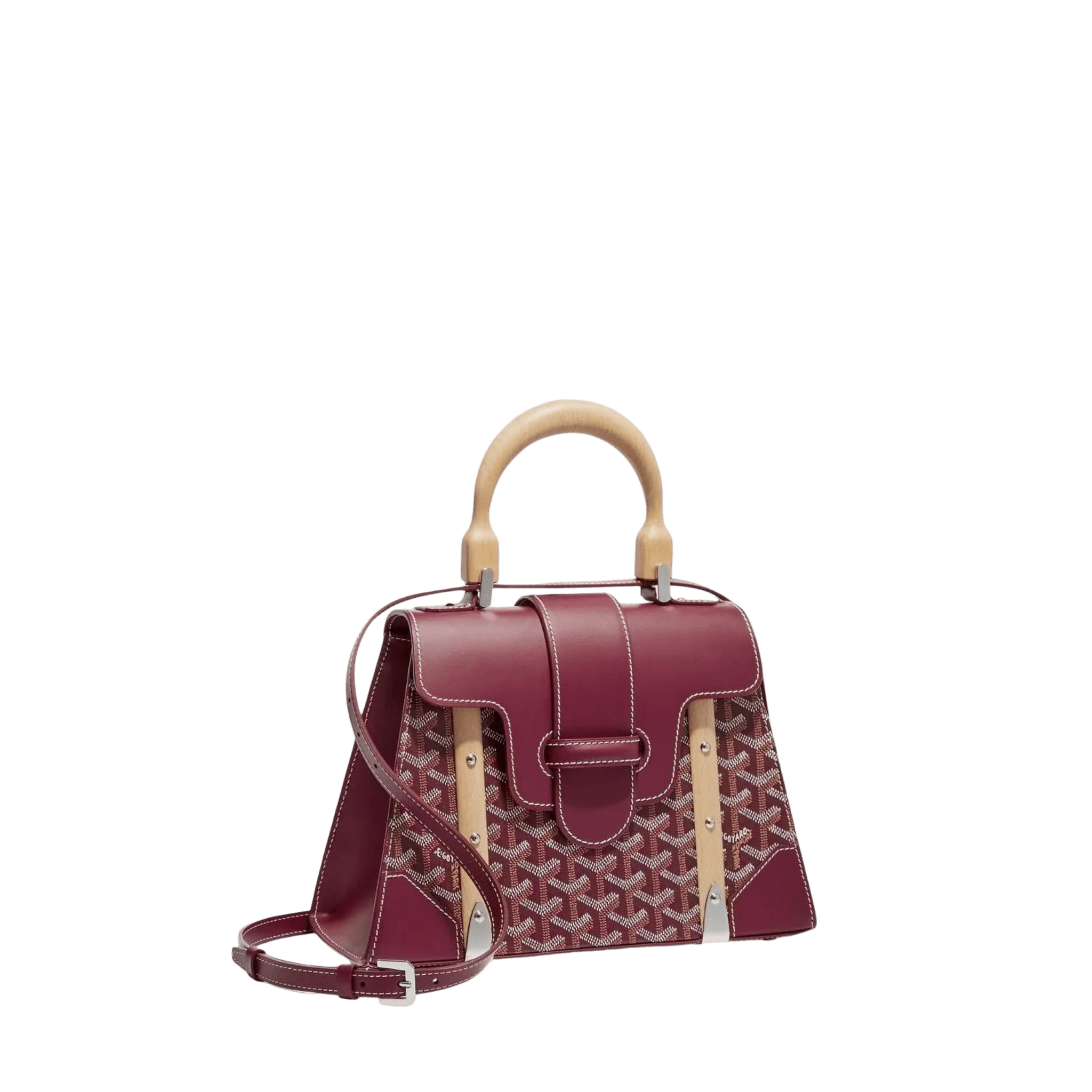 Goyard Saigon PM Bag Burgundy