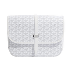Goyard Goyardine Belvedere II White MM Messenger Bag
