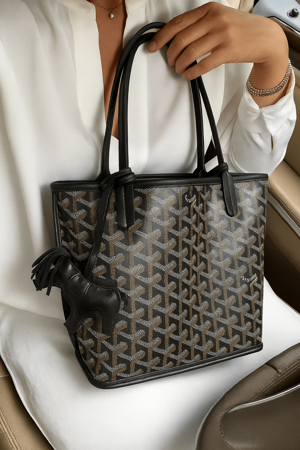 Goyard Anjou Mini Bag Black