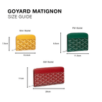 Goyard Matignon GM Wallet Grey