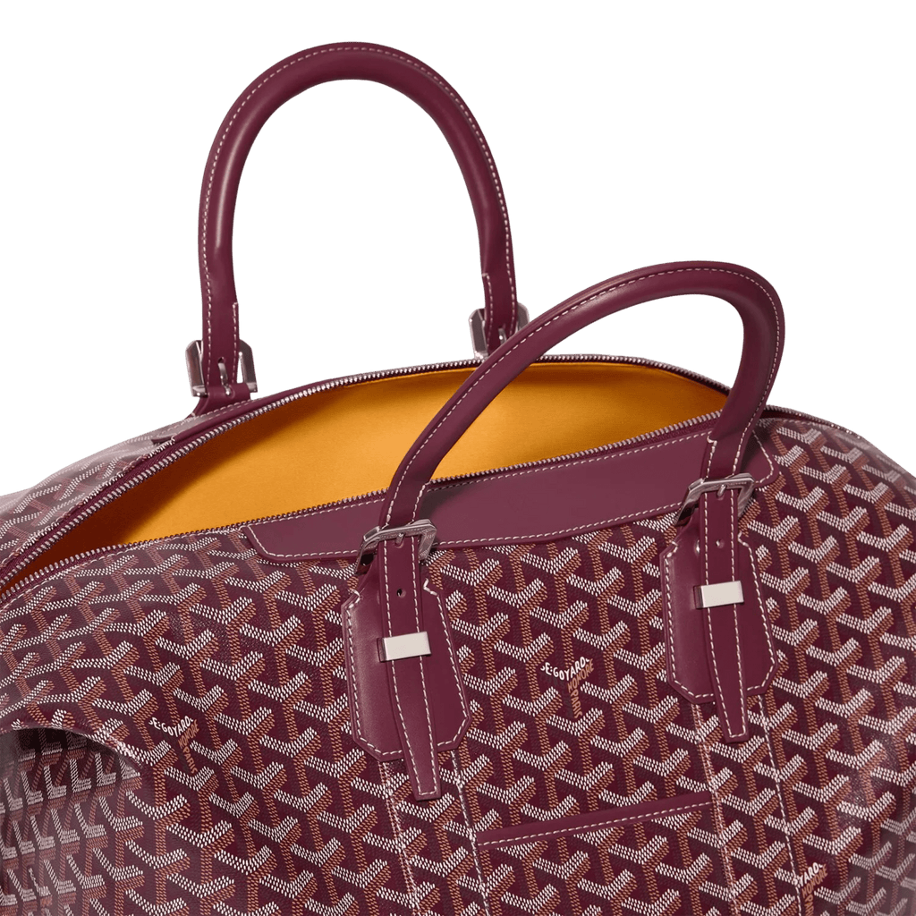 Goyard Bowling 45 Bag Burgundy
