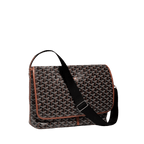 Goyard Capetien MM Messenger Bag Black Tan