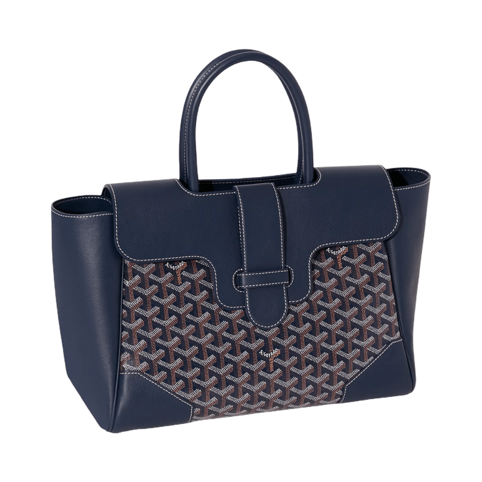 Goyard Saigon Tote Bag Navy Blue