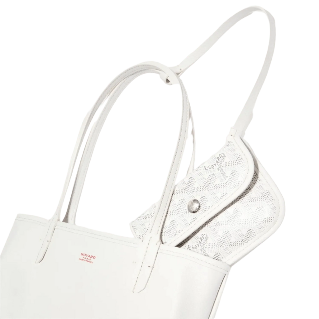Goyard Anjou Mini Bag White