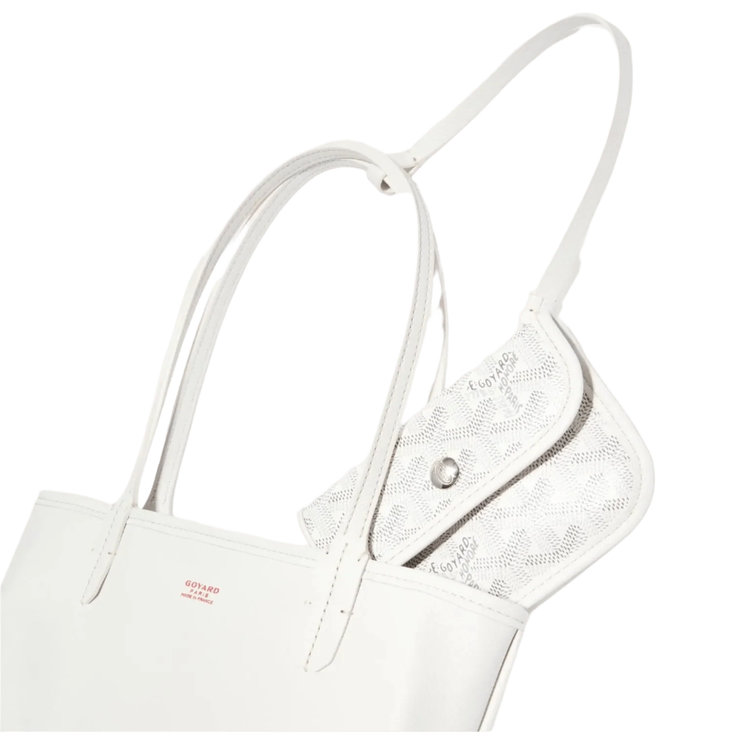 Goyard Anjou Mini Bag White
