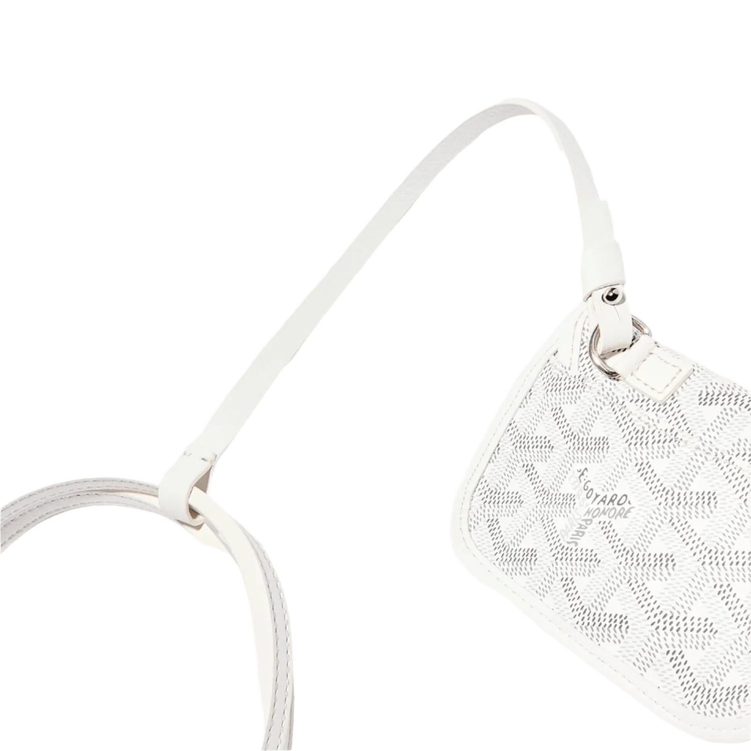 Goyard Anjou Mini Bag White