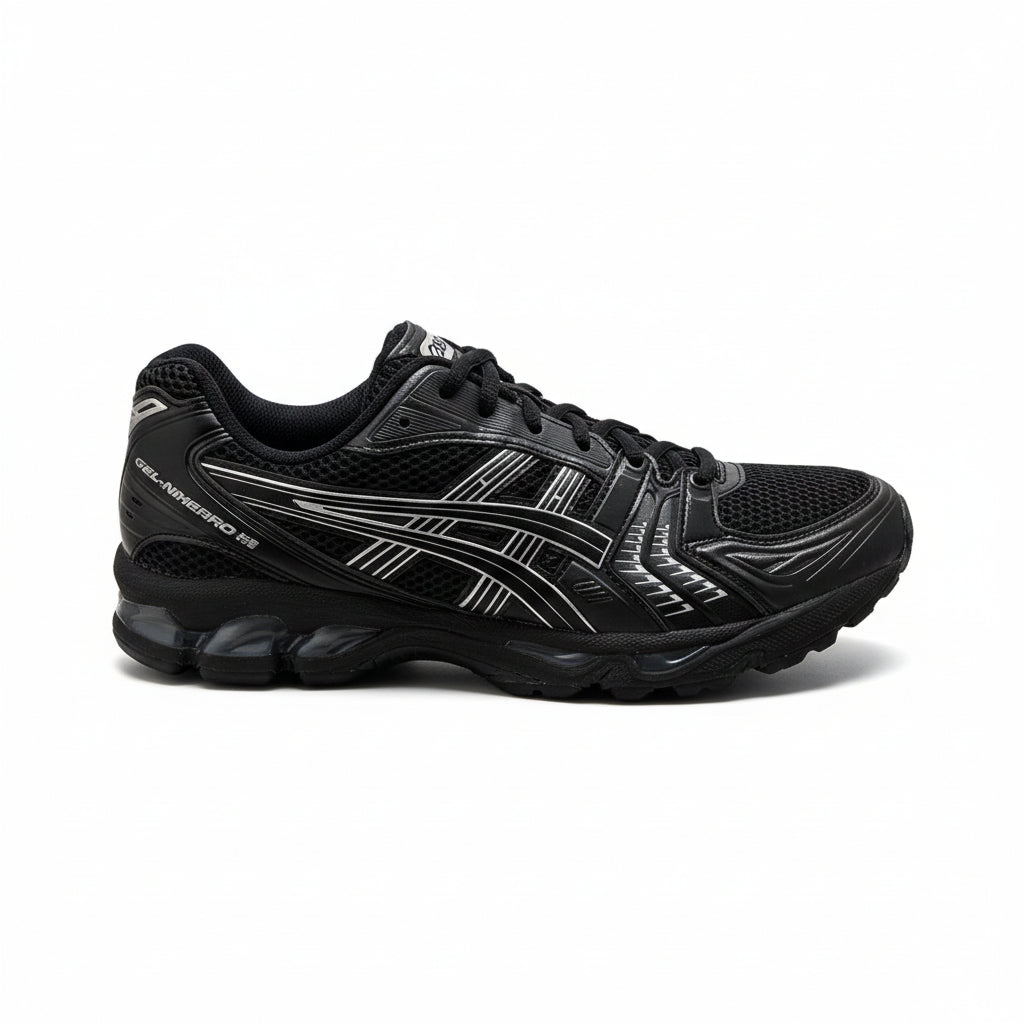 Asics Kayano 14 - Black x Pure Silver