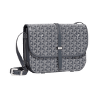 Goyard Goyardine Belvedere II Grey MM Messenger Bag