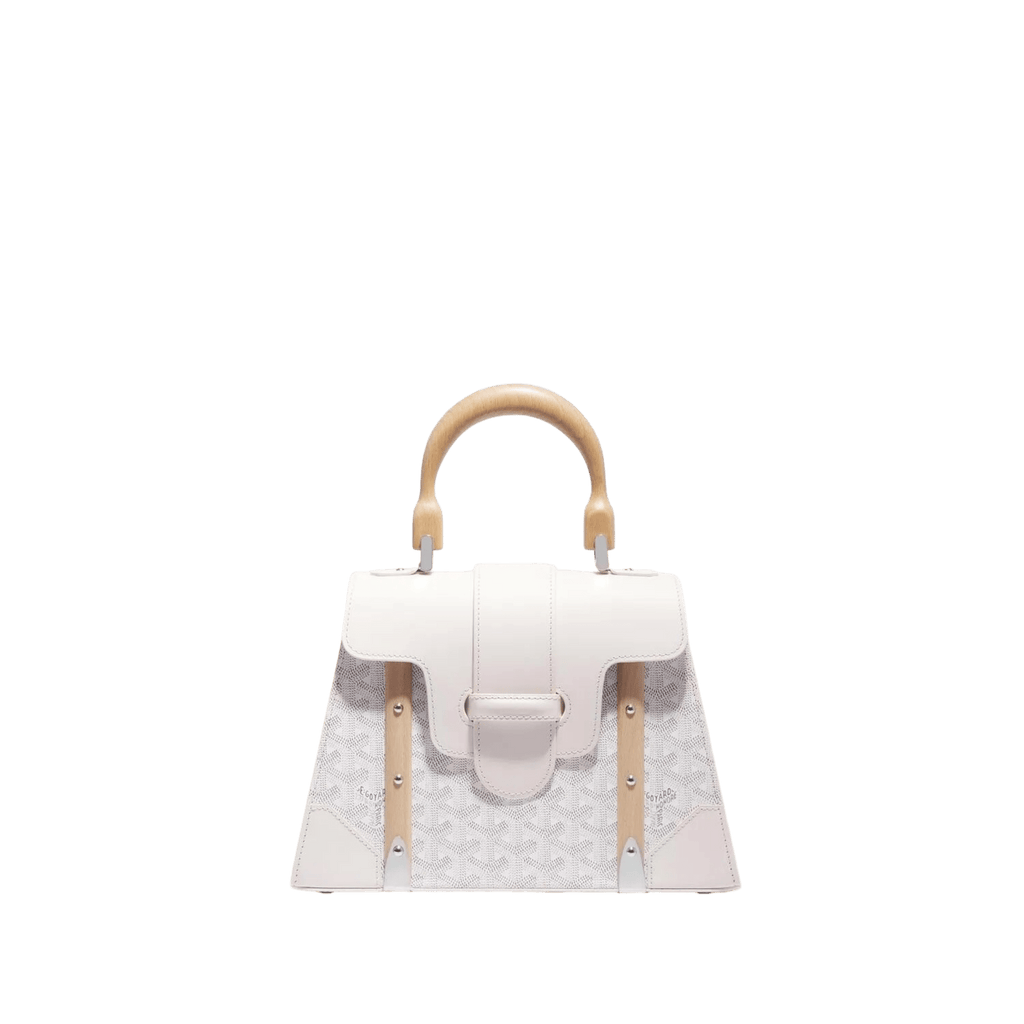 Goyard Saigon PM Bag White