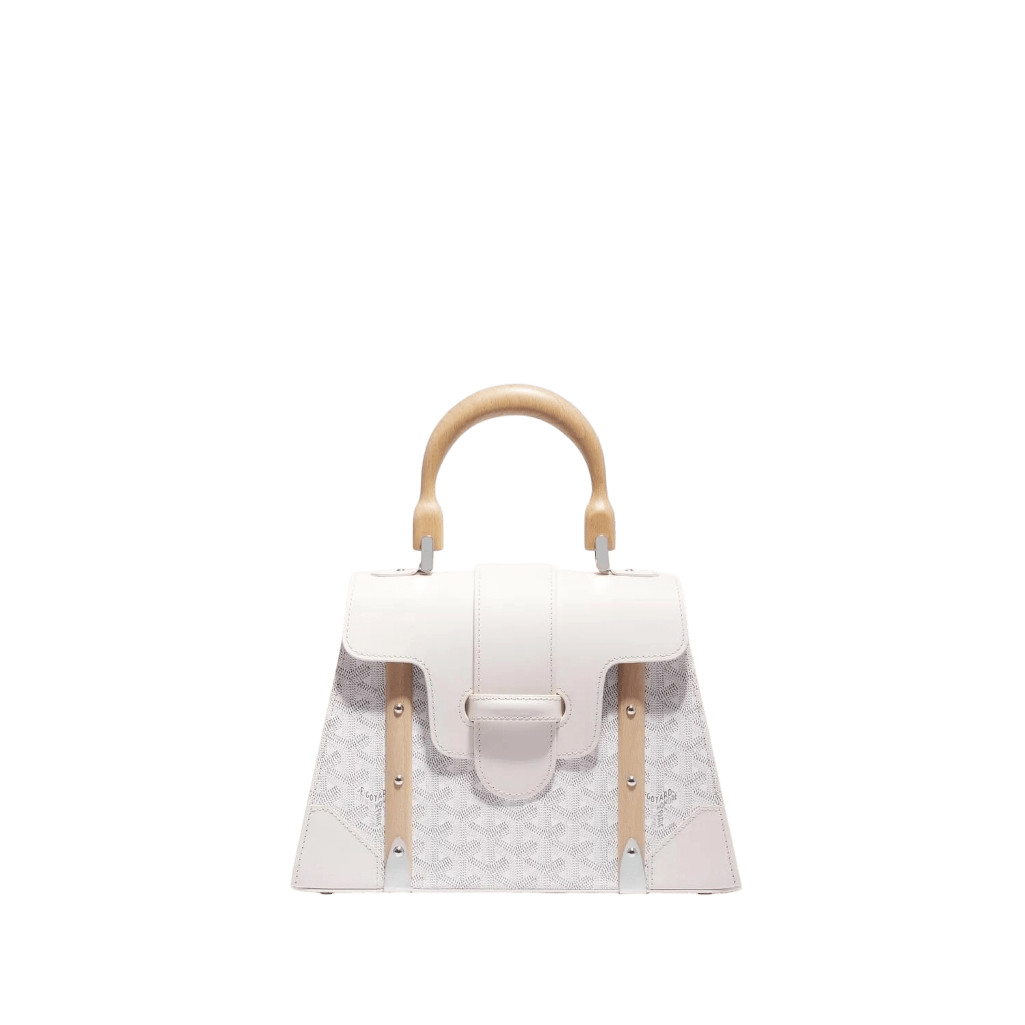 Goyard Saigon PM Bag White