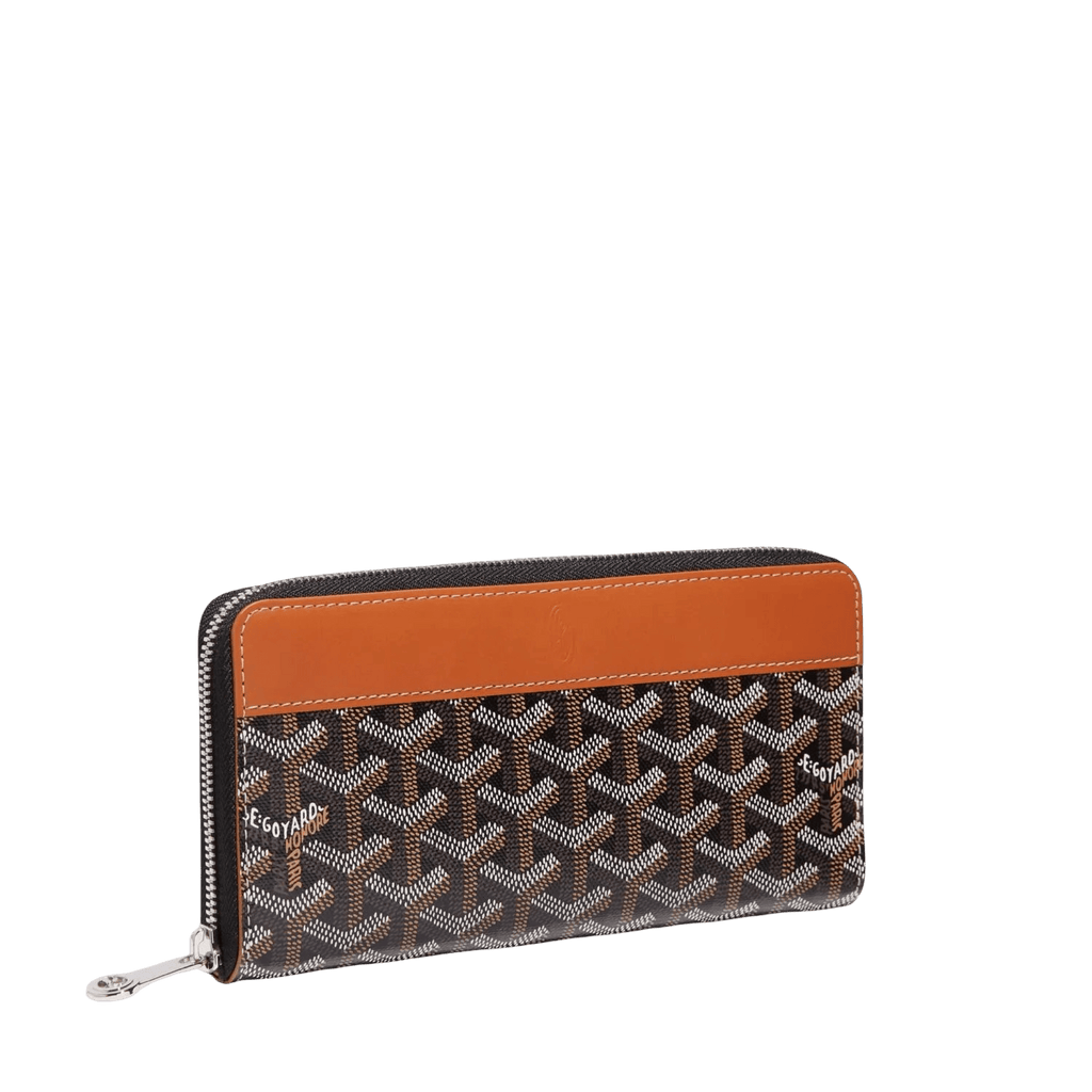 Goyard Matignon GM Wallet Black Tan