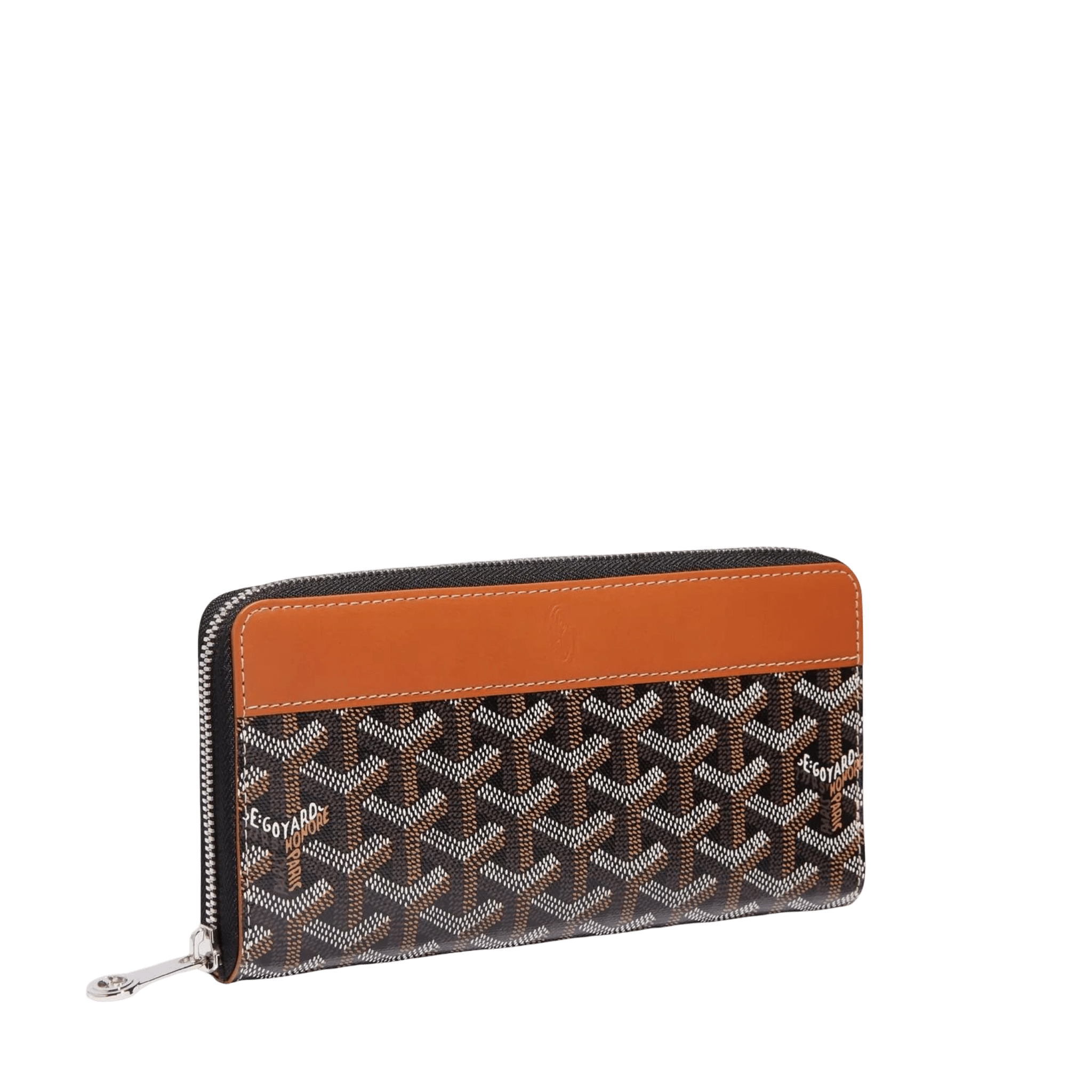 Goyard Matignon GM Wallet Black Tan