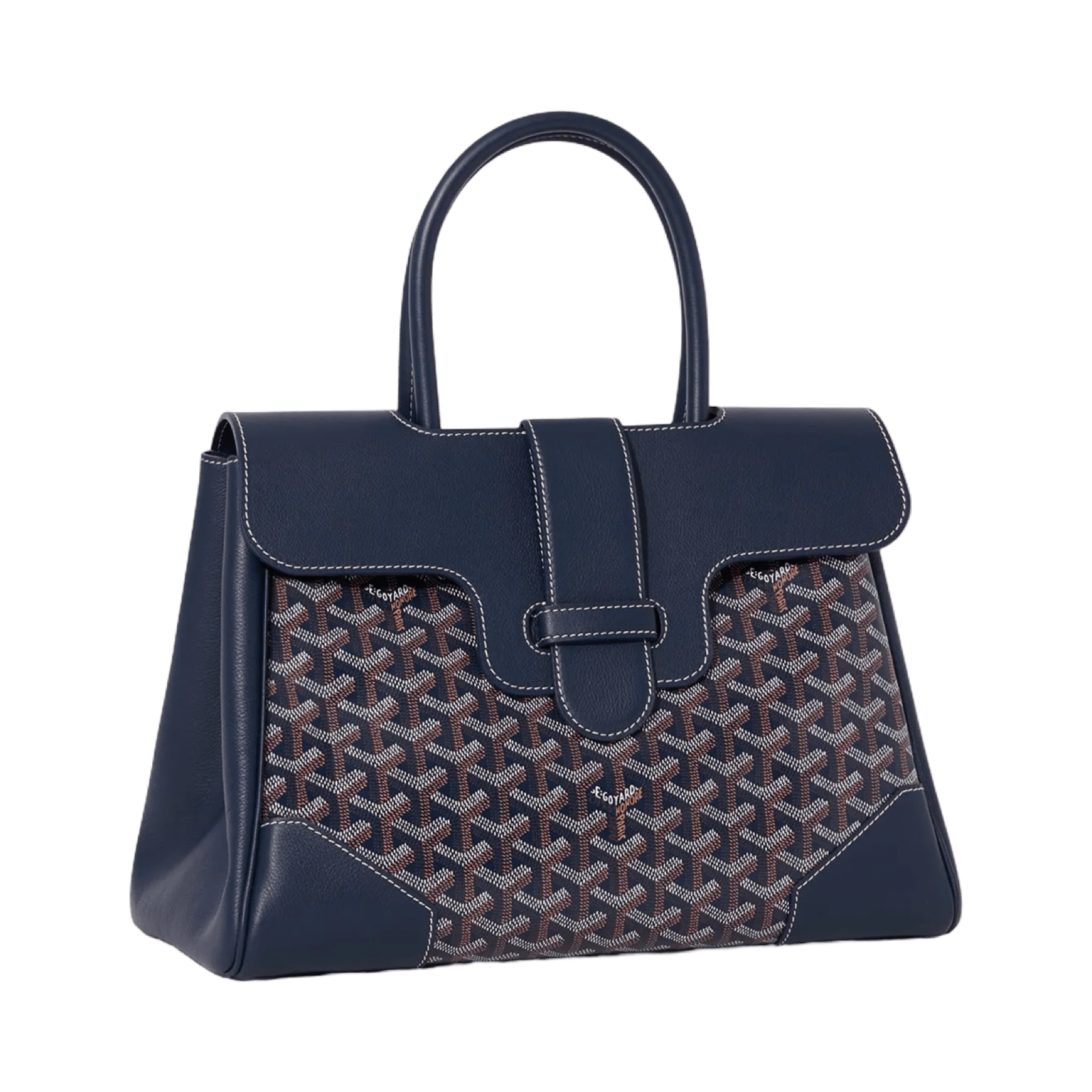 Goyard Saigon Tote Bag Navy Blue
