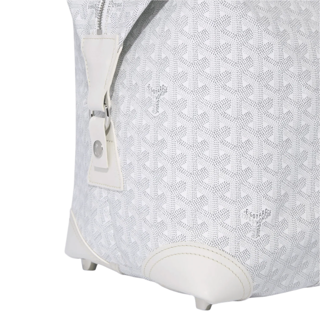 Goyard Bowling 45 Bag White