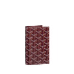 Goyard Grenelle Passport Cover Burgundy