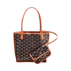 Goyard Anjou Mini Bag Black Tan
