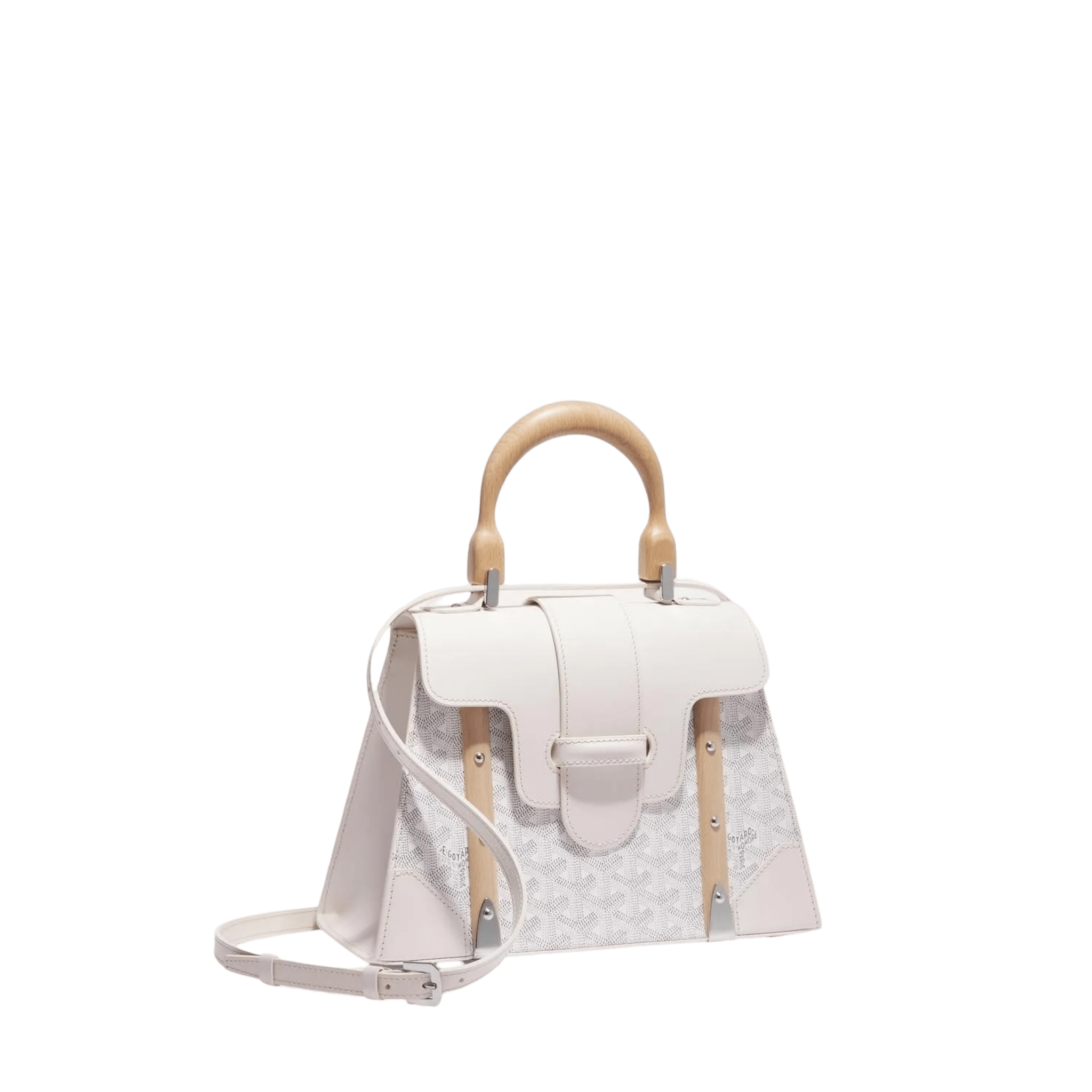 Goyard Saigon PM Bag White