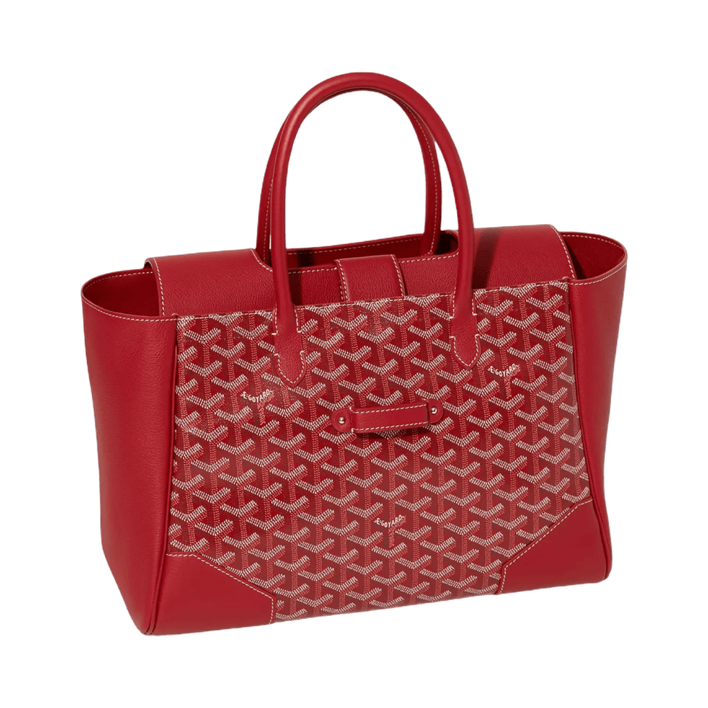 Goyard Saigon Tote Bag Red